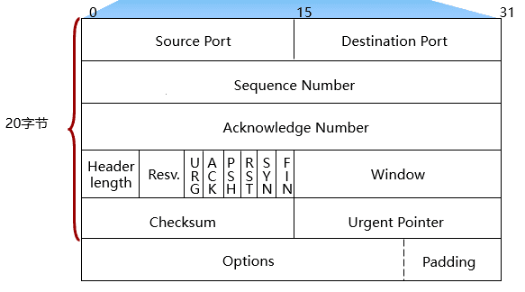 TCP的封装格式