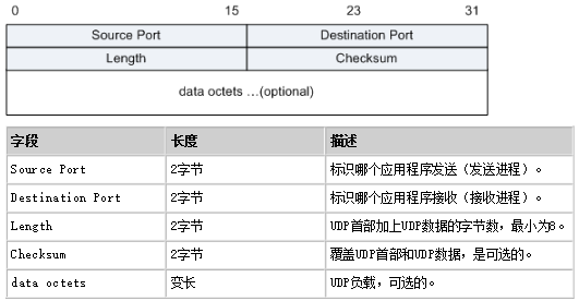 UDP报文格式